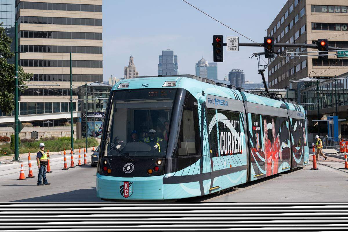KC Streetcar Authority added eight stops to the 3.5 mile Main Street extension. See which is closest to your work, school or favorite restaurant.