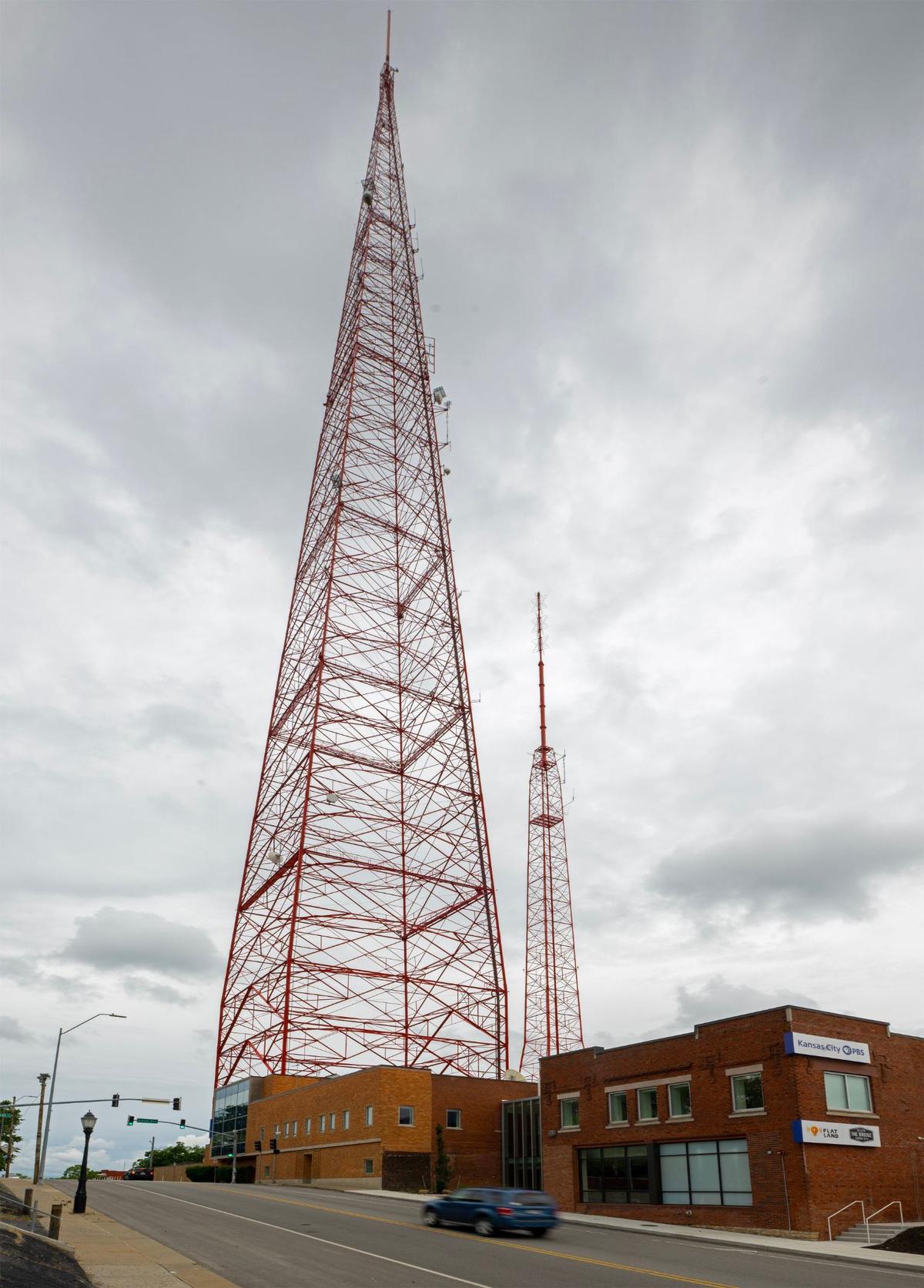 The ever-looming 1,042-foot KCTV tower was the third-tallest freestanding structure in the world when it began transmitting in 1956.
