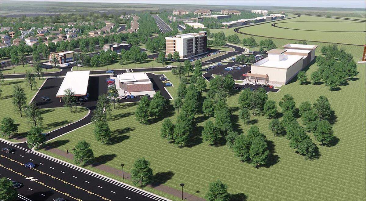 The $200 million New Trails development in Gardner will transform 262 acres at 175th Street and Interstate 35 into several suburban neighborhoods with a large retail center, effectively unlocking the next stage of the city’s growth as it spills over the interstate to the east.