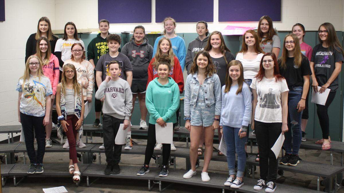 The Kearney Middle School seventh grade chorus will perform “Brundibár.”