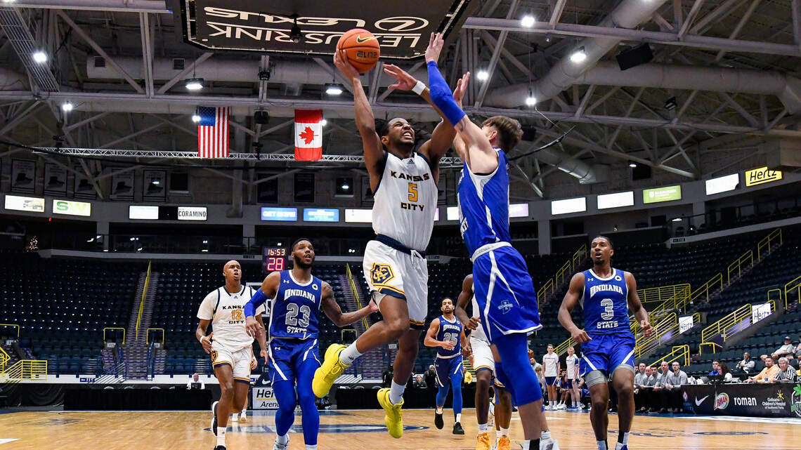 With win vs. Indiana State, KC Roos advance to championship game at Gulf Coast Showcase