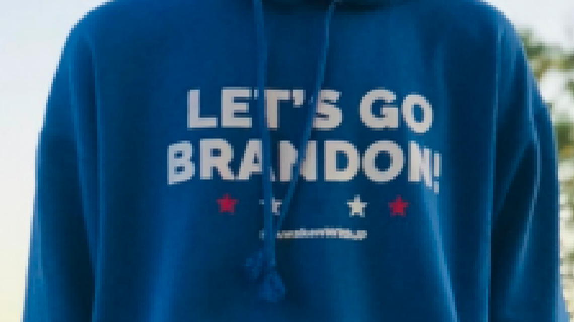 Students at a Michigan middle school were told they could not wear their “Let’s Go Brandon” sweatshirts, according to a lawsuit.