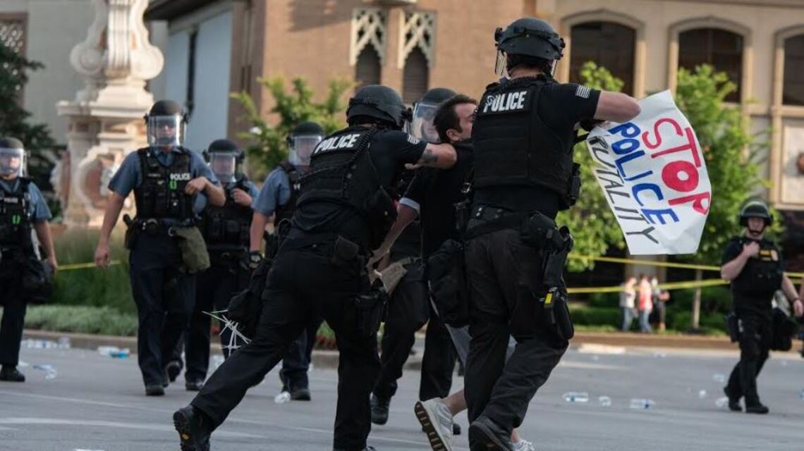 Parson vows to use ‘whatever forces I have’ to combat violent protests in Missouri