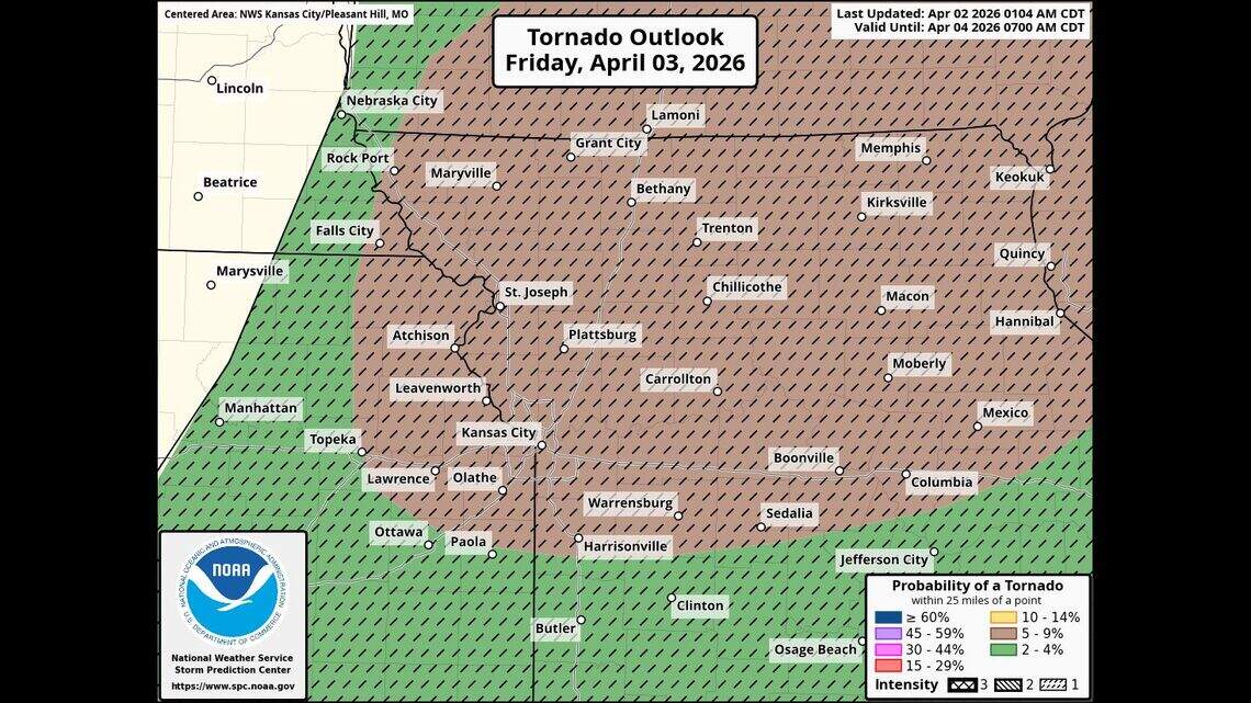 Storms linger in Kansas City; Friday brings tornado risks | Kansas City ...