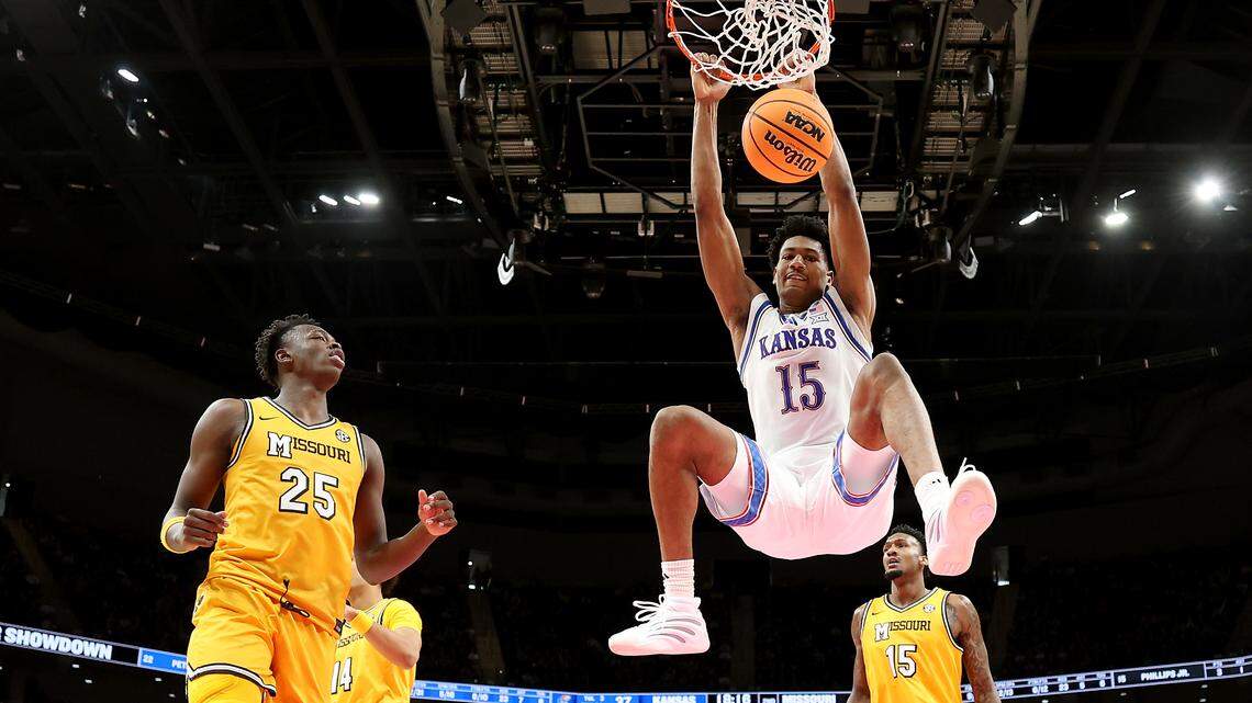 KU basketball freshman Bryson Tiller will transfer to archrival Missouri Tigers