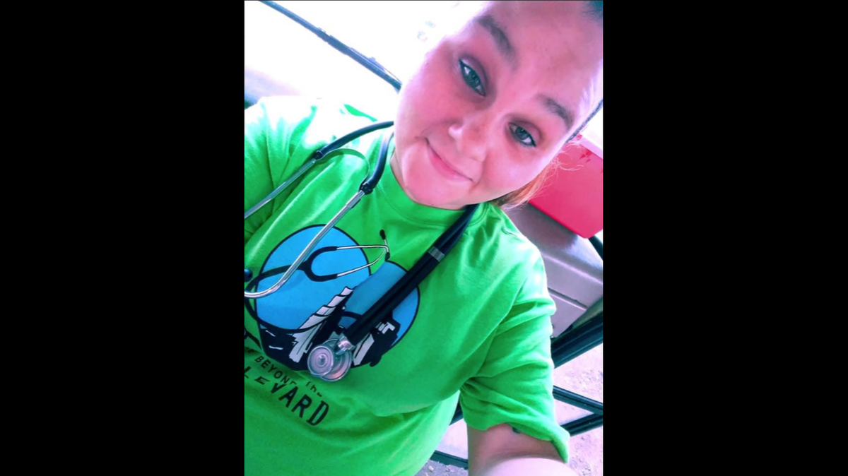 Elizabeth “Izzy” Lindsey died in a fire at a houseless encampment beneath an Interstate 70 overpass in Kansas City on Thursday, Jan, 13, 2022.