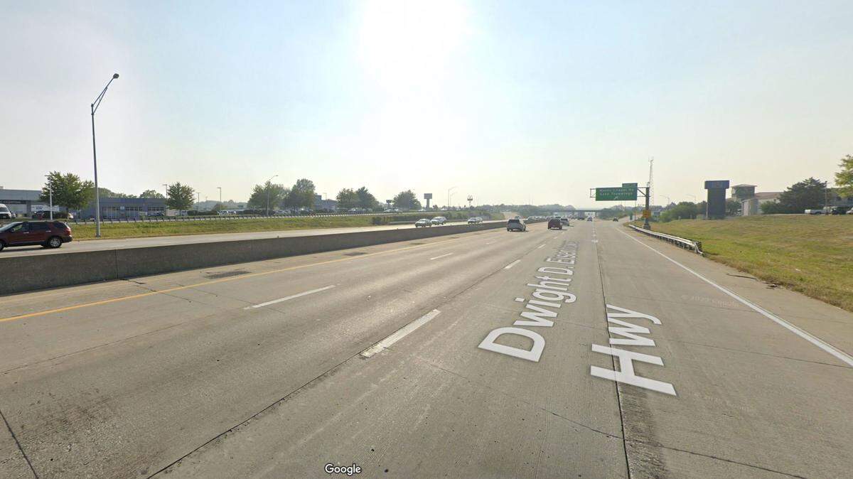 A teen died and two others were seriously injured when they were ejected from their pickup during a rollover crash with another vehicle about 8:45 p.m. Saturday on Interstate 70 near the exit to Northwest Woods Chapel Road in Blue Springs, according to the Missouri State Highway Patrol. This Google Maps Street View image of the area is from 2023.