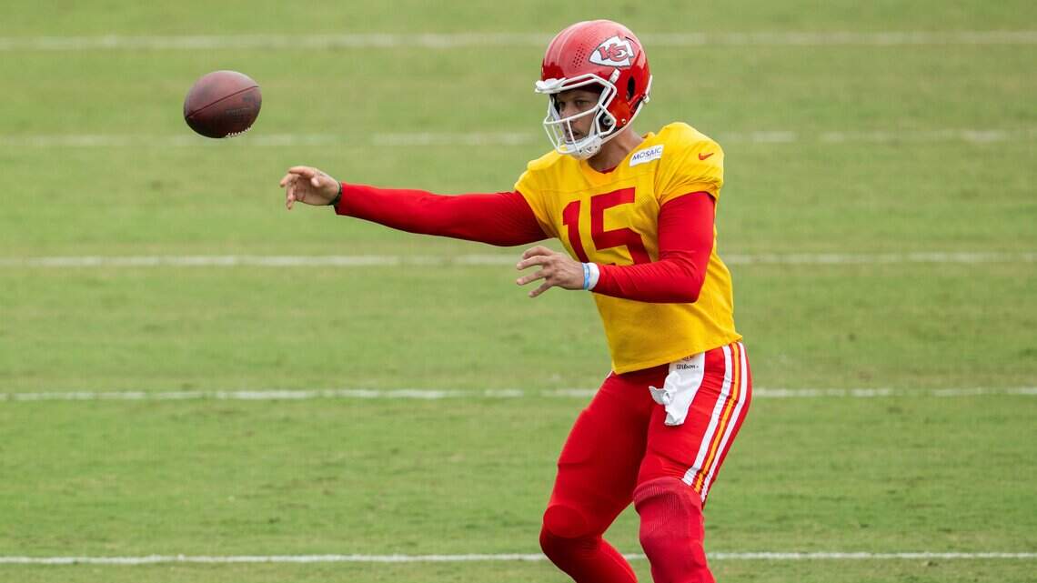 Patrick Mahomes reportedly is tracking the negative talk about him and the Chiefs