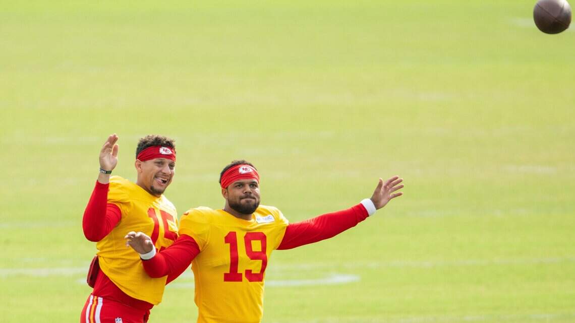 See photos of Chiefs’ Wednesday training camp practice with preseason opener near