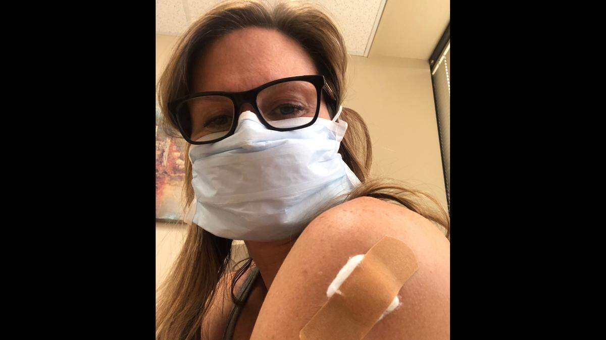 Heather Wiley of Independence participated in a COVID-19 vaccine trail in Kansas City this spring.