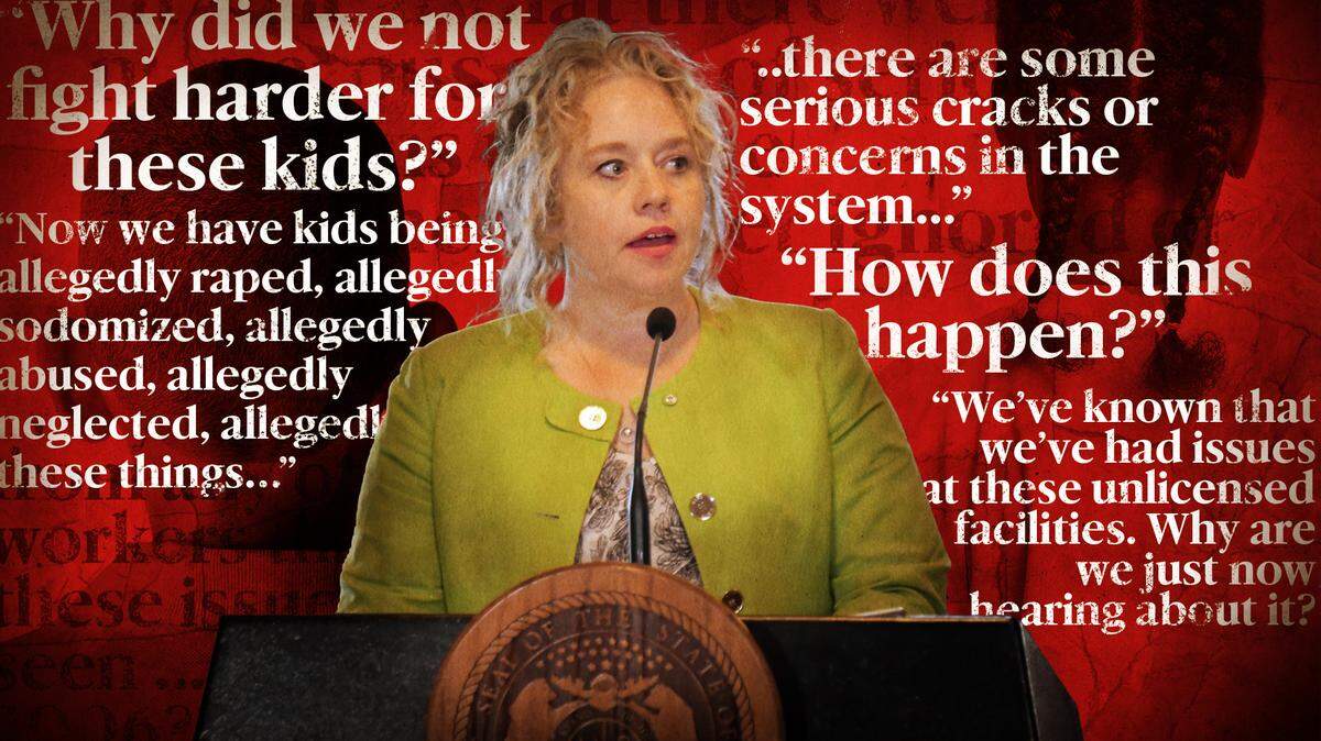 Jennifer Tidball is the acting director of the Missouri Department of Social Services, an agency that has drawn the ire of state legislators.
