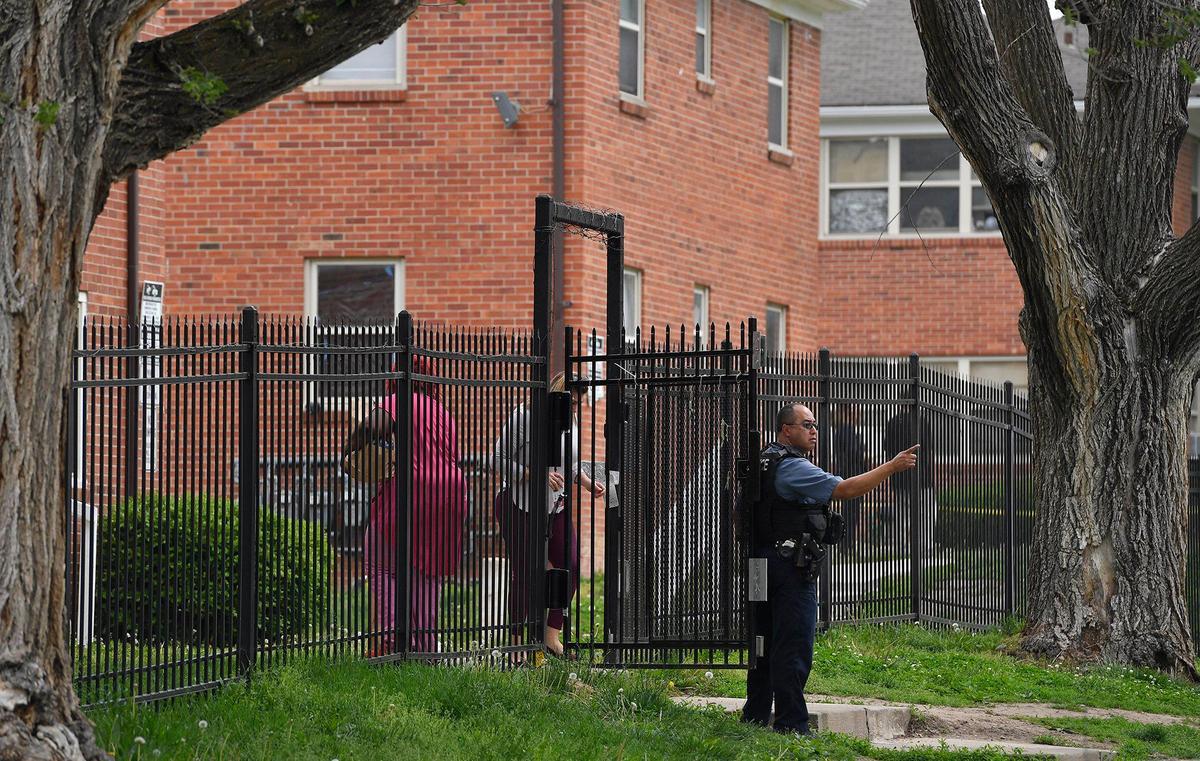 Emergency personnel were at the scene of a homicide Tuesday morning near 49th Street and Agnes Ave., in Kansas City. When the police arrived at the scene shortly after 9 a.m., they found a deceased male in the parking lot of an apartment complex.