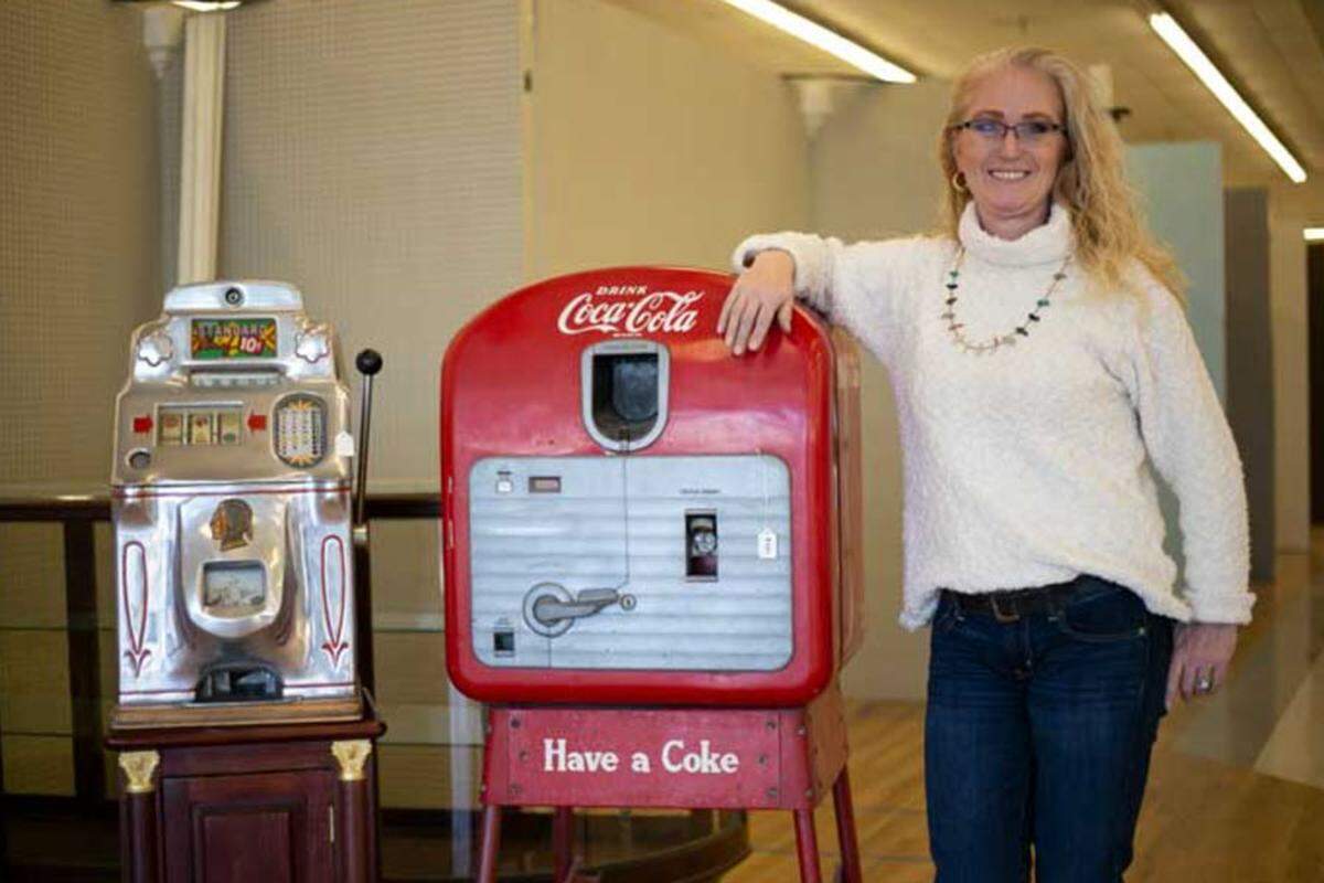 Kirsten Rowland, owner of the Glenwood Antique Mall, courtesy of Leah Wankum at the Shawnee Mission Post.