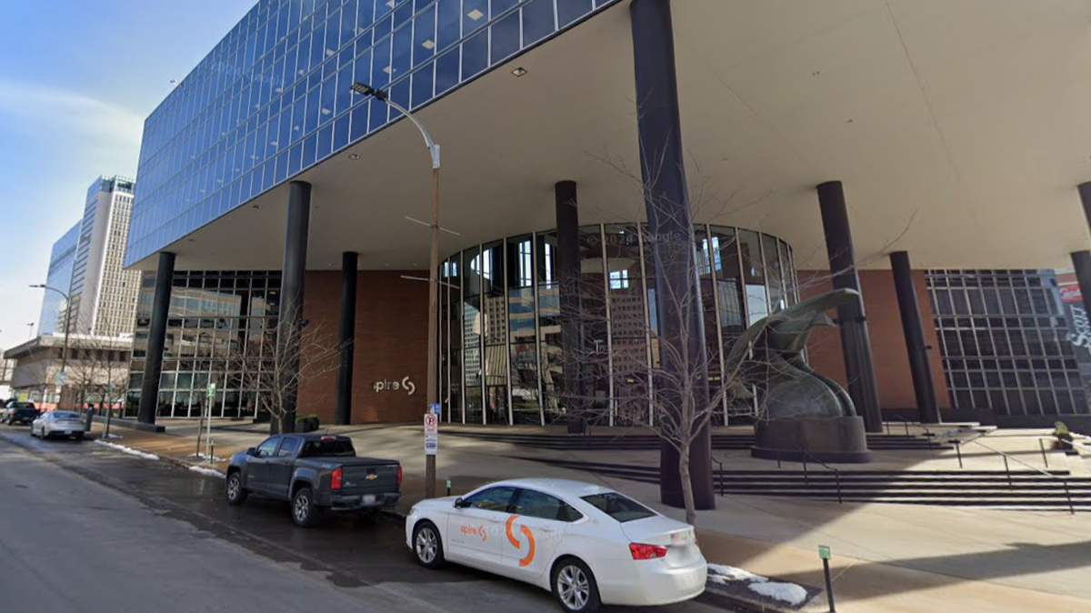 Spire’s St. Louis headquarters is seen in this screen capture from Google Maps streetview. The company is the sole provider of residential natural gas service in parts of eastern and western Missouri.