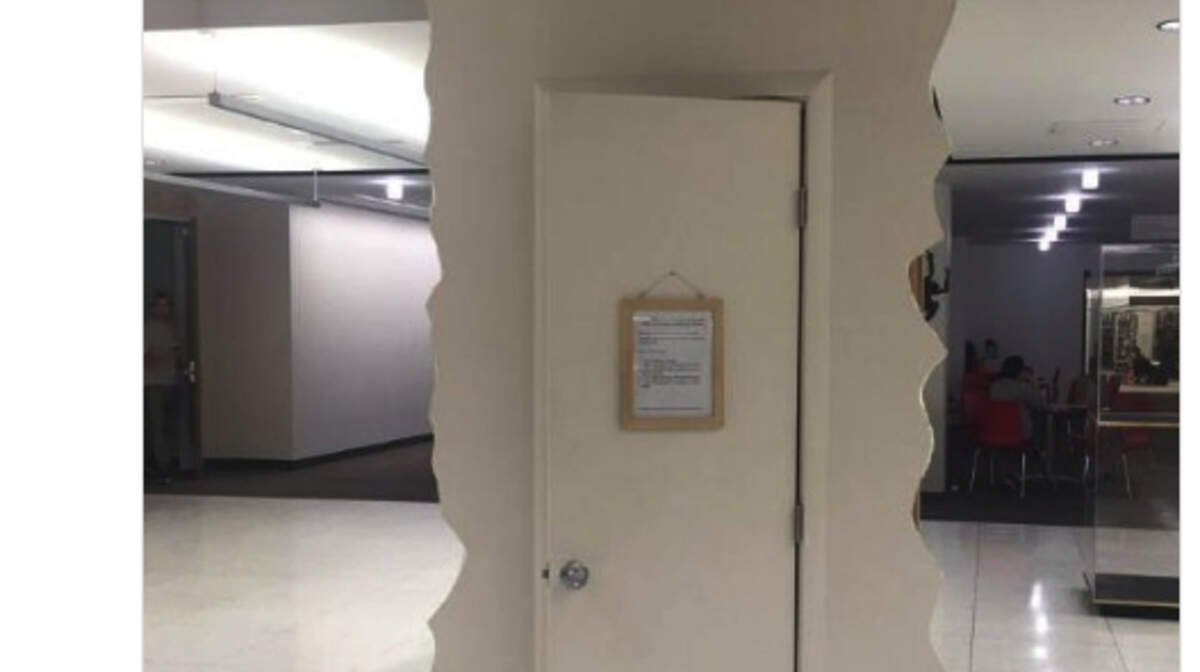 A fine arts student at the University of Utah created a "cry closet" for students to use during finals week and she hasn't heard the end of it.