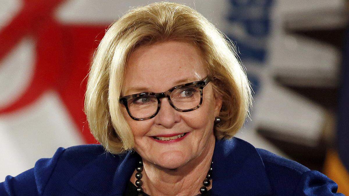 Former Missouri U.S. Sen. Claire McCaskill