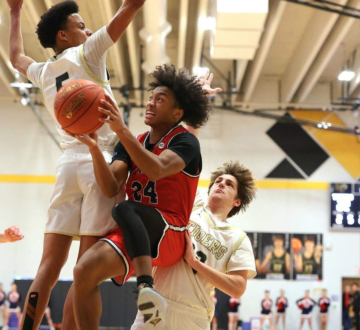 Jaalan Watson scored 23 points to propel Olathe North past Blue Valley and on to the 2025 Kansas Class 6A state tournament for the fourth straight year.