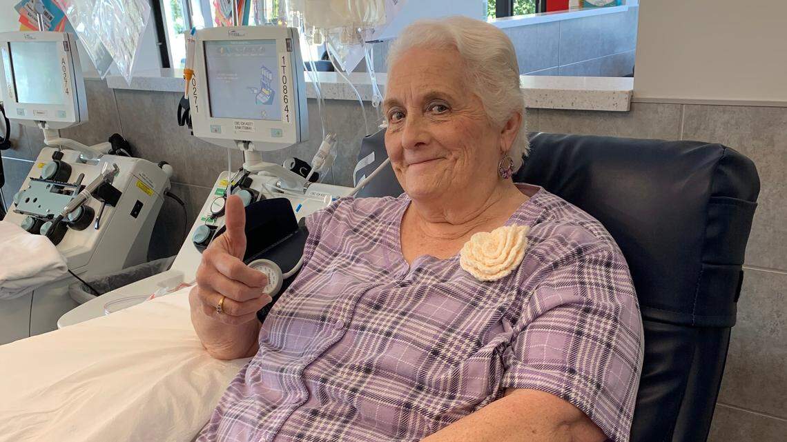 Gwen Hutton is a true lifesavers, having donated blood 100 times and platelets more than 200.