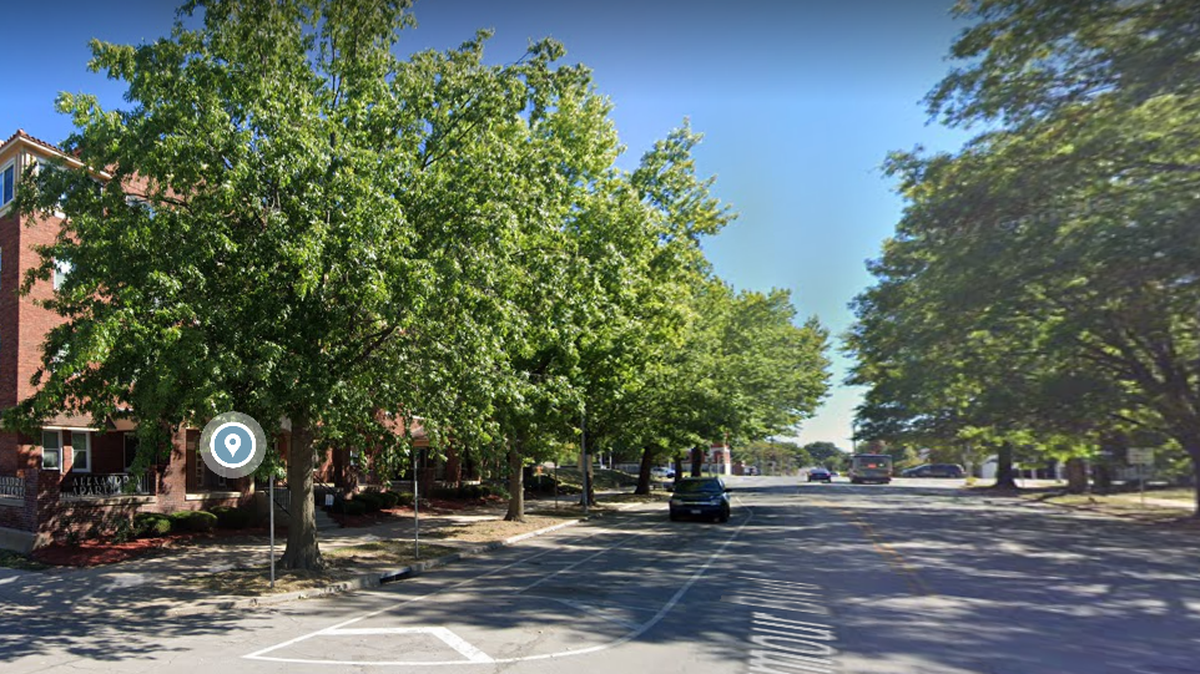 A man was found fatally shot early Monday inside an apartment building in the 1300 block of East Armour Boulevard. This Google Maps Street View image shows the area in September 2022.