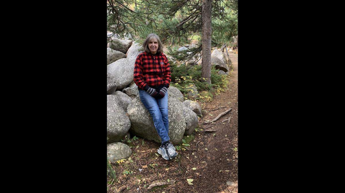 Jan Nelson enjoys hiking the trails in the KC area.