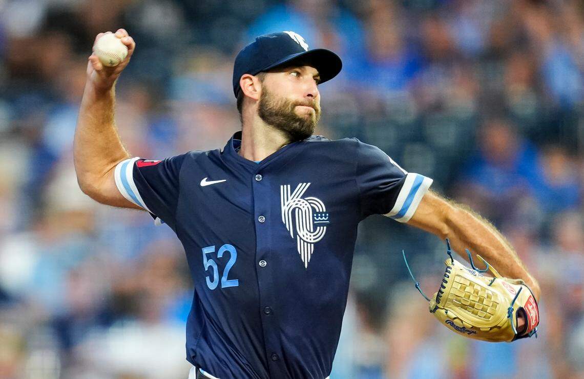 Kansas City Royals starting pitcher Michael Wacha gave up a first-inning run to the San Francisco Giants on Friday evening at Kauffman Stadium.