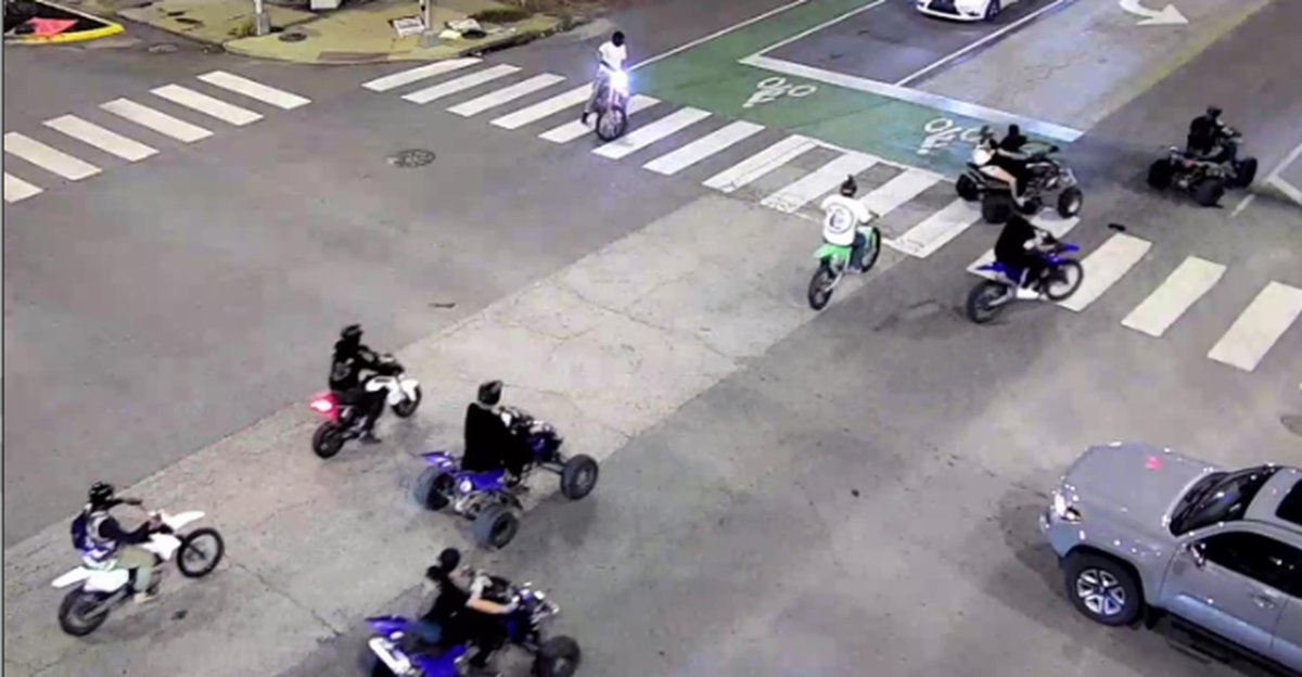 Community tips, prompted by surveillance photos of ATV and dirt bike riders, led police to identify and prosecutors charge an ATV rider in a shooting earlier this month that injured two adults and narrowly missed two children.