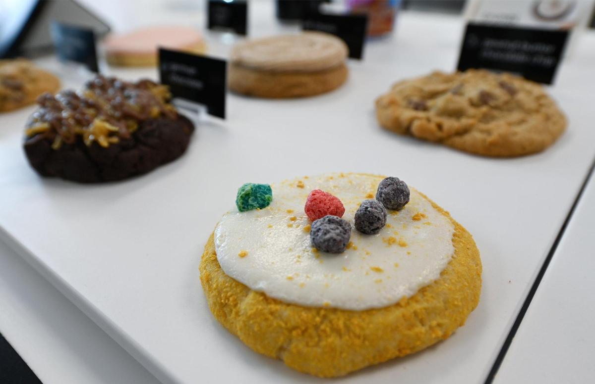 Crumbl Cookies’ Berry Crunch.