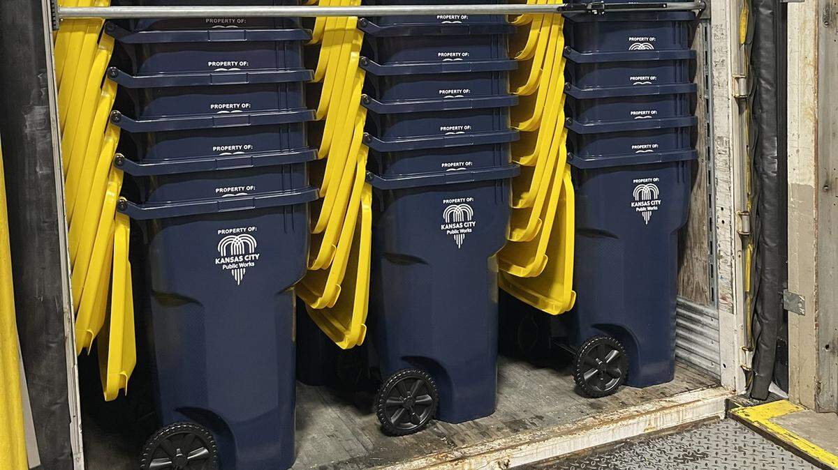Kansas City has delivered nearly 10,000 new recycling carts so far. When to expect yours