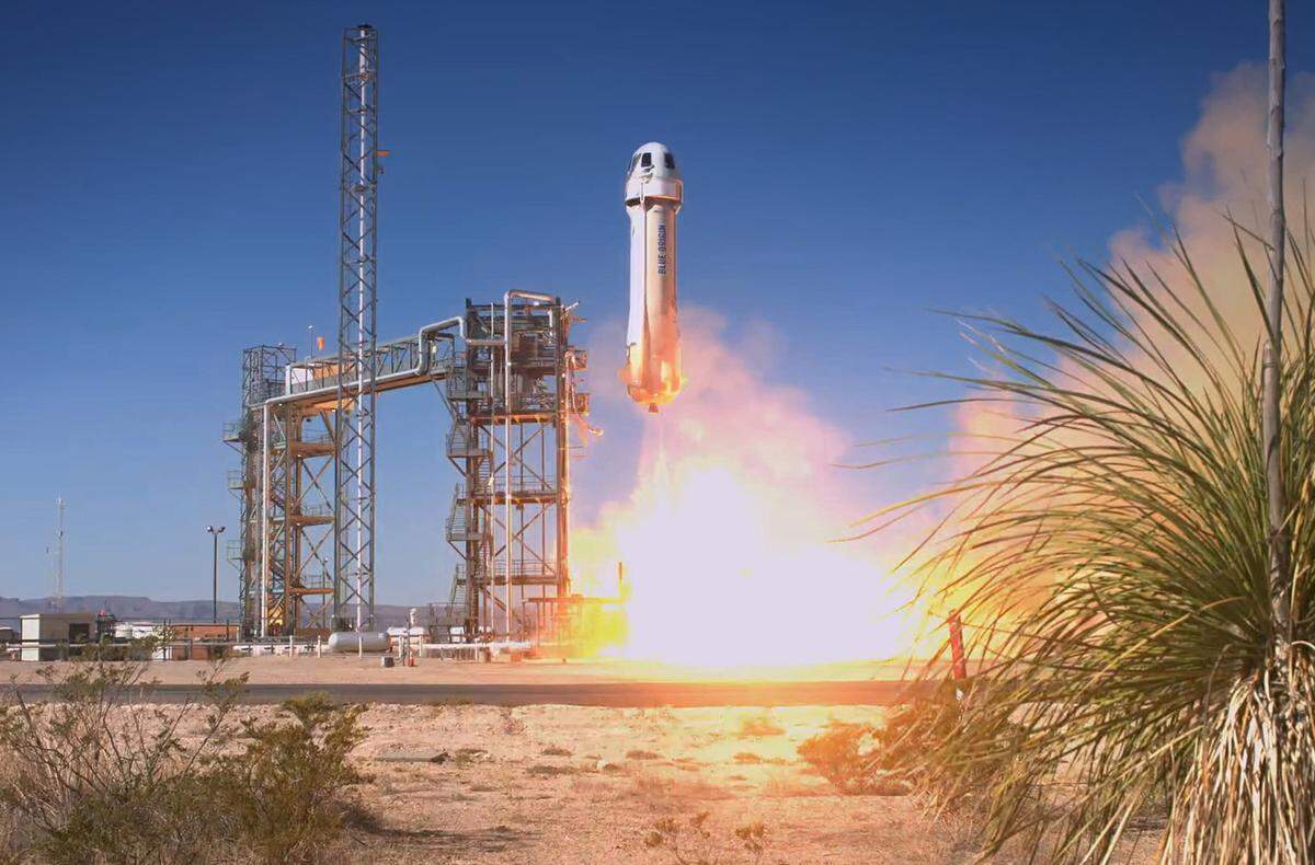 As the Blue Origin New Shepard carrying Ed Dwight Jr. blasted off from West Texas on May 19, Dwight for a second felt like it was blowing up and thought, “I had a good life.”