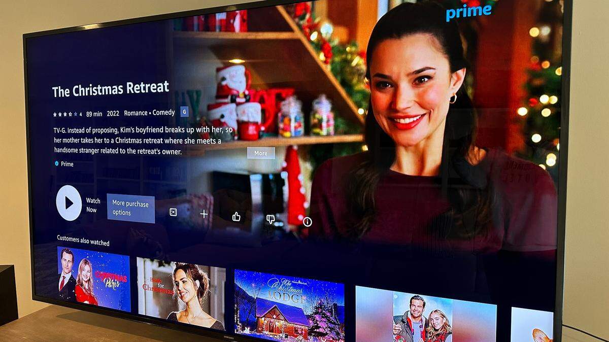 The feel goods, the Amazon Prime jingle jangles are all part of every holiday movie that’s ever been on the Hallmark Channel.