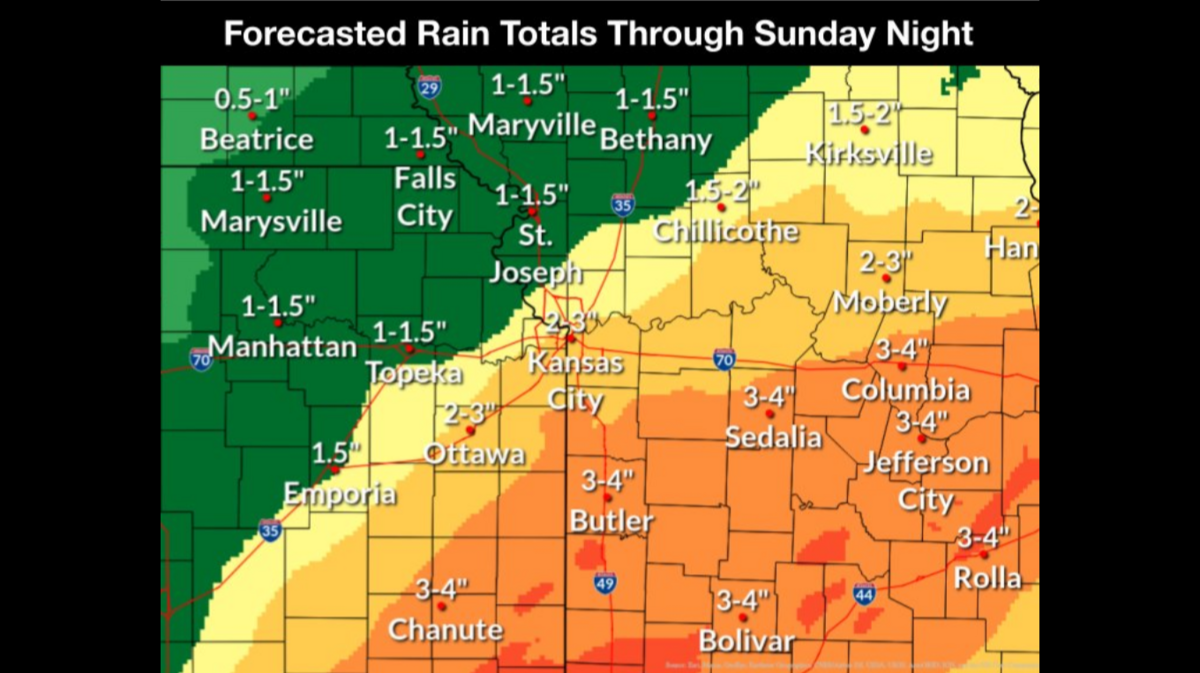 Flood watch issued as Kansas City braces for Easter rain | Kansas City Star
