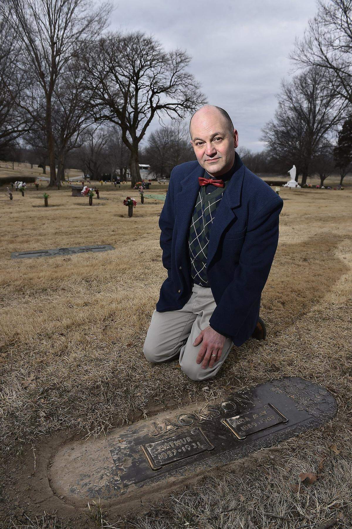 David W. Jackson will conduct a program on his great-great-grandfather, Arthur Jackson, who was born a slave.
