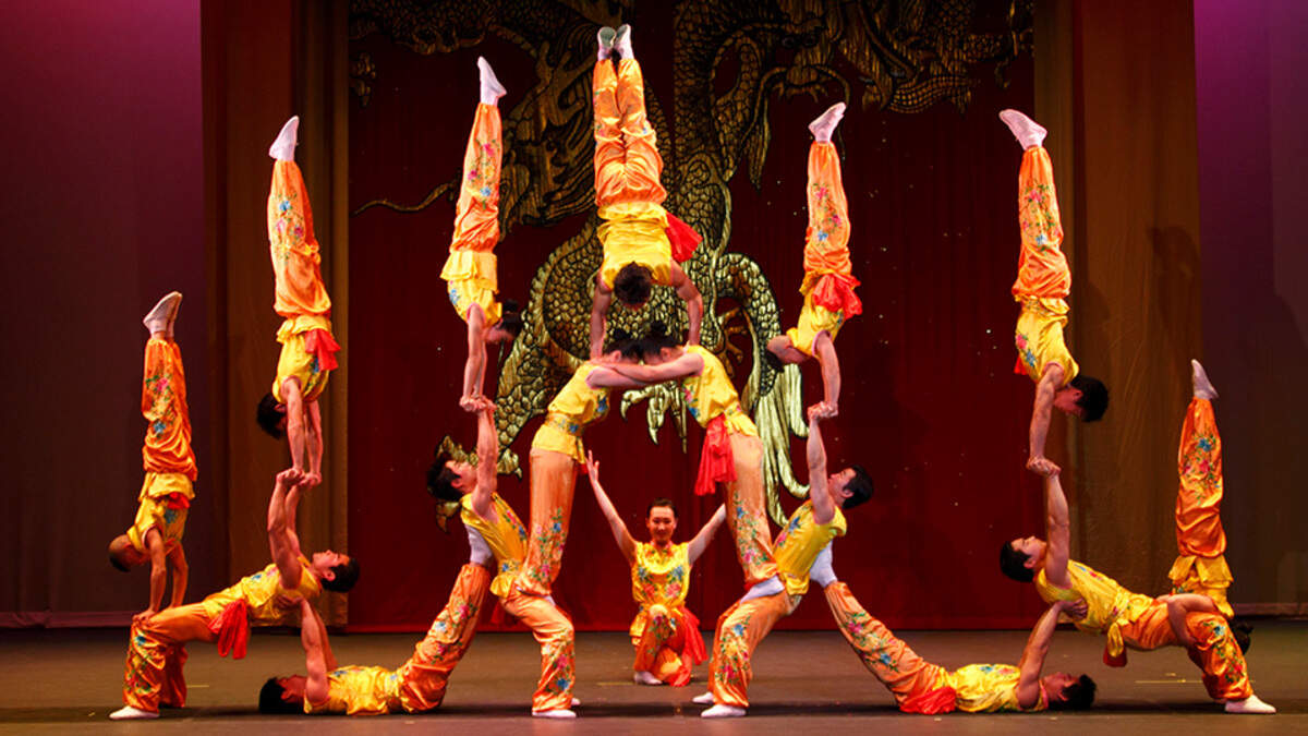 The Peking Acrobats will come to Yardley Hall on Feb. 18.