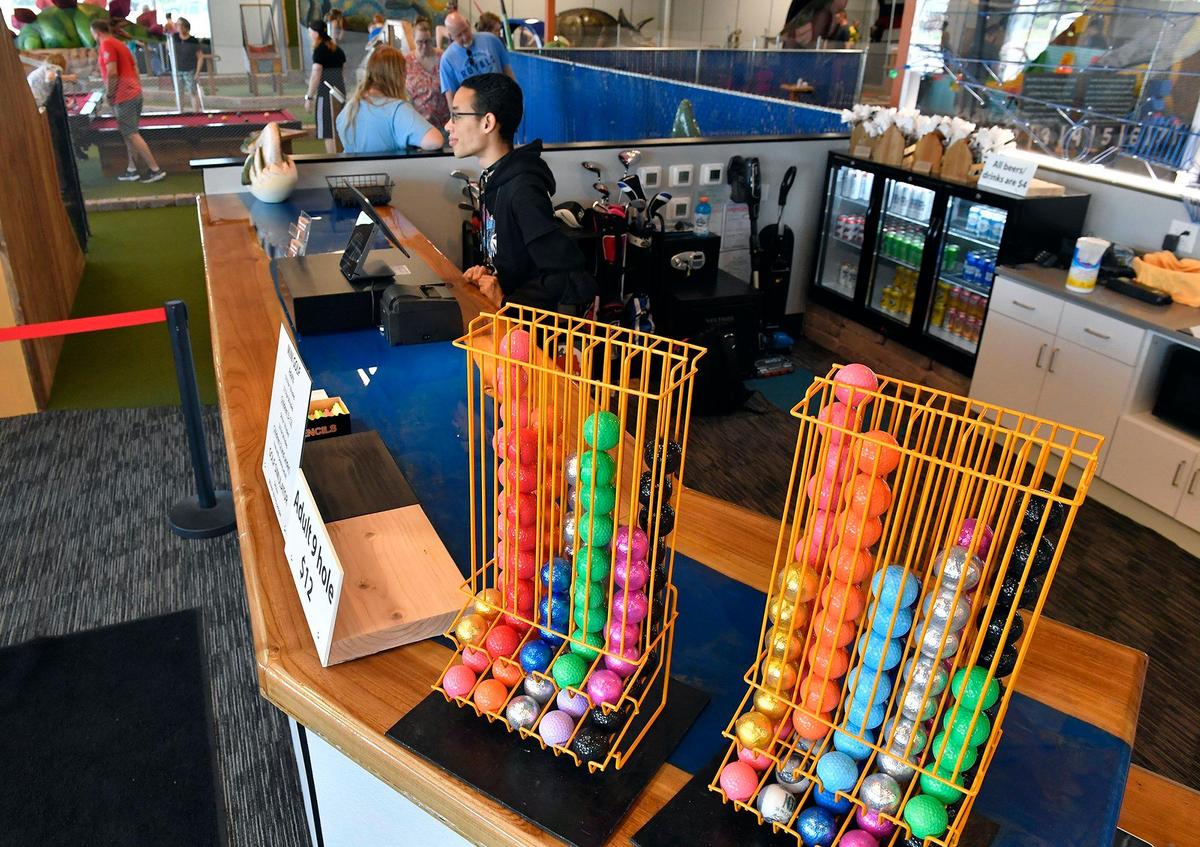 Prehistoric Putt is in the former FYE space on U.S. 40 in Independence