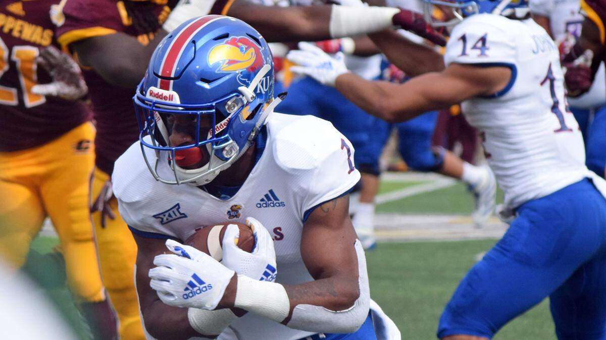 Kansas running back Pooka Williams Jr.