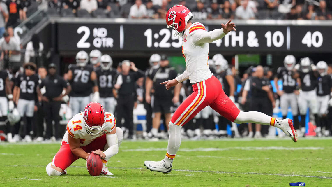 Kansas City Chiefs’ game stats, NFL Week 4: KC at Las Vegas Raiders