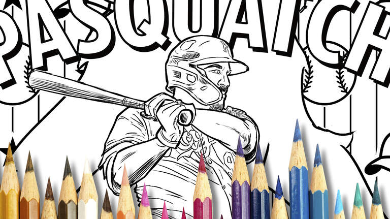 Celebrate the Royals’ playoff run with downloadable Vinnie Pasquantino coloring page