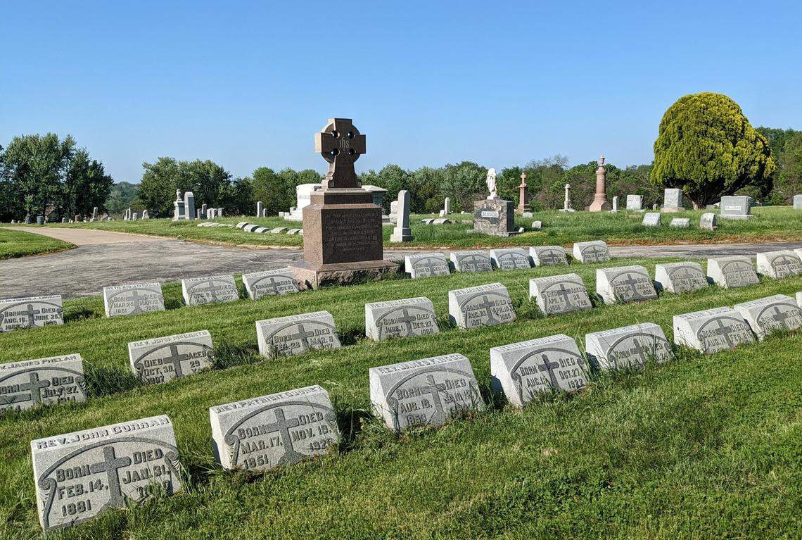 Priest’s Circle at Mount St. Mary’s Cemetery.