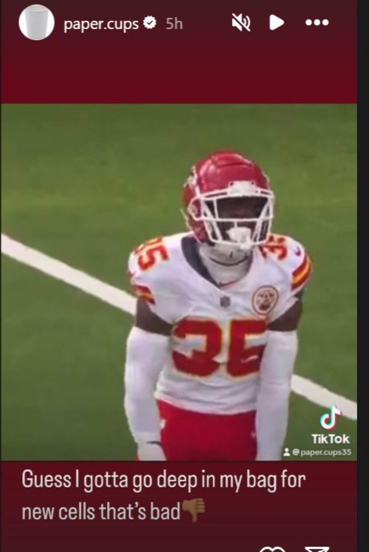 Jaylen Watson wasn’t happy to hear his celebration was banned by the NFL.