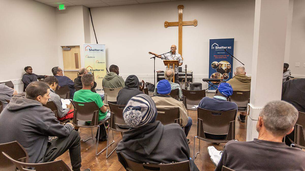 Ramon Byers came to Shelter KC in the midst of addiction, seeking shelter and direction. Today, he works at the shelter.