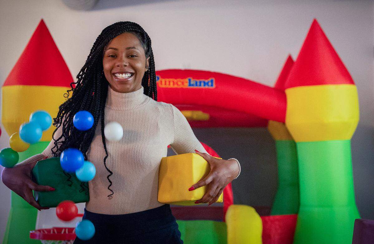 “My birthdays used to be horrible. I used to dread birthdays,” says Diamond Fuse, a felon who became an entrepreneur after finding her passion making children’s birthday parties special.