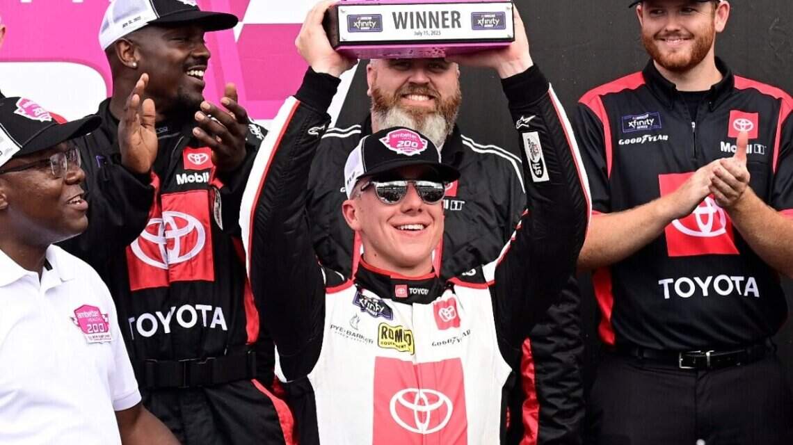 NASCAR’s Nemechek family has fared well at Kansas Speedway. But Dad still has this edge