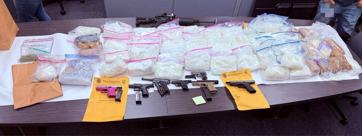 120 pounds of meth, and other drugs including marijuana, fentanyl, cocaine, heroin and meth, were seized by the Kansas City, Kansas Police Department Narcotics Unit Tuesday, Dec. 30.