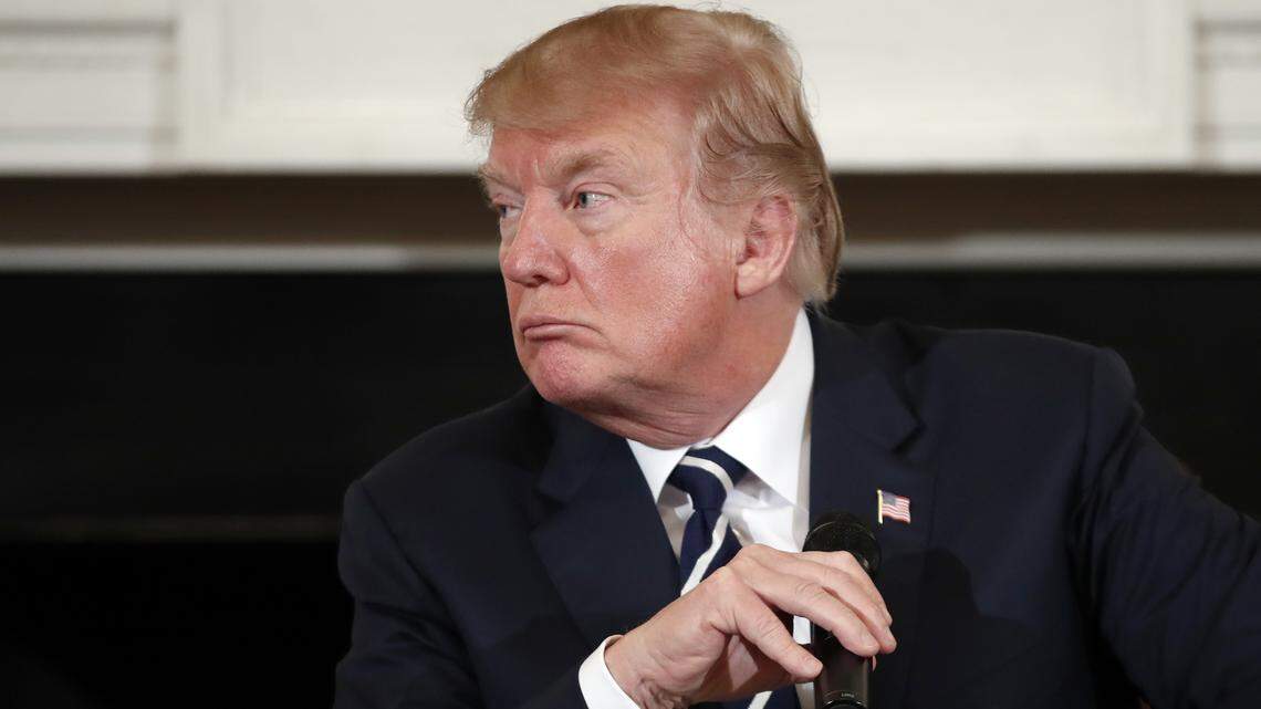 Republican candidates in Kansas largely are aligning themselves with President Donald Trump. Among Democrats, the way they approach Trump varies.