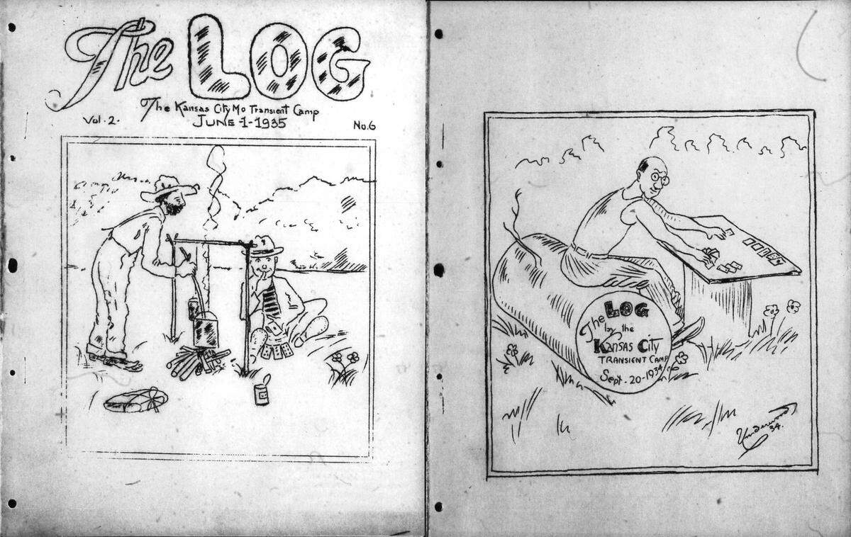 “The Log,” the official publication of the Kansas City Federal Transient Camp