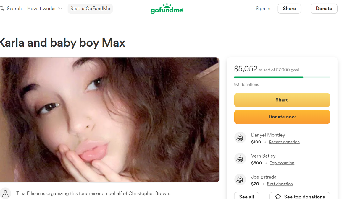 Karla Brown, the pregnant 19-year-old critically injured in an Independence Center shooting Friday, will be taken off life support, Tina Ellison, a family friend said. Ellison is raising money to help the family pay for her cremation and medical expenses.