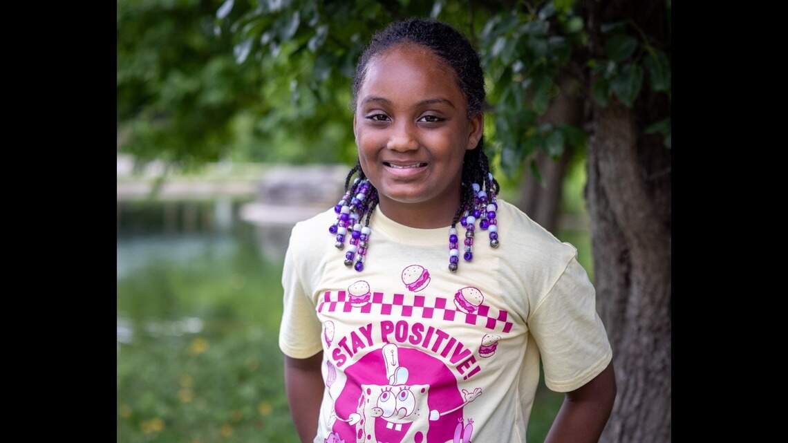 Family wanted: Shyniyah, 10, has big dreams and hopes to one day be president
