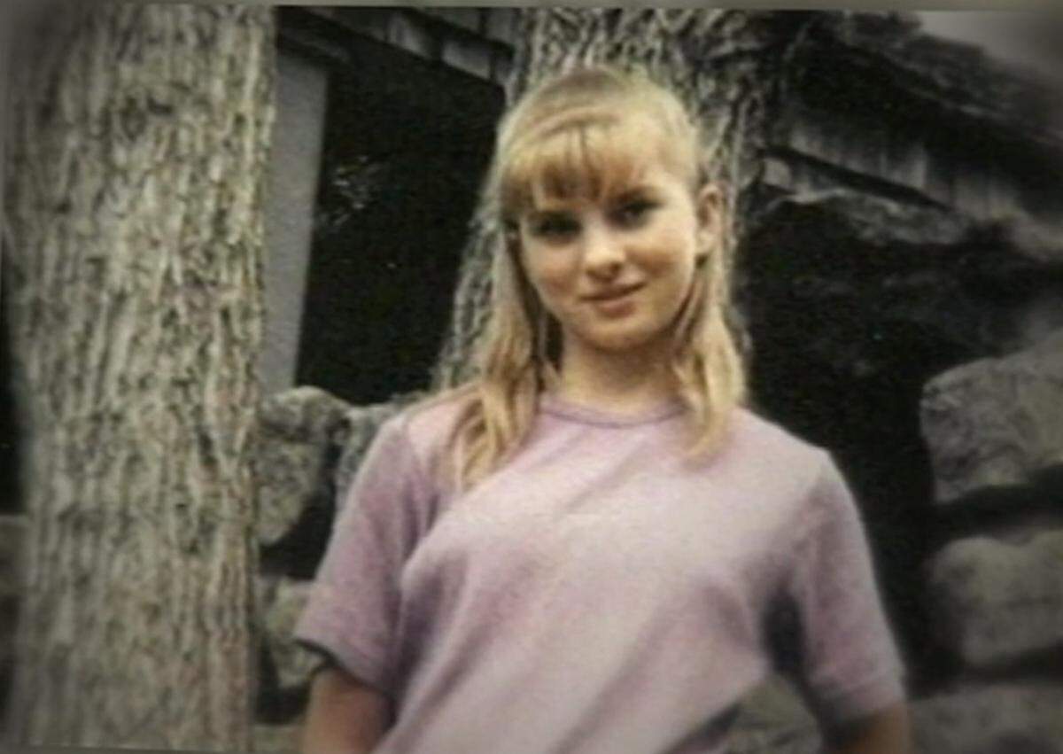 This photo of 14-year-old Camille Arfmann was used on posters when she went missing in Oskaloosa, Kansas.