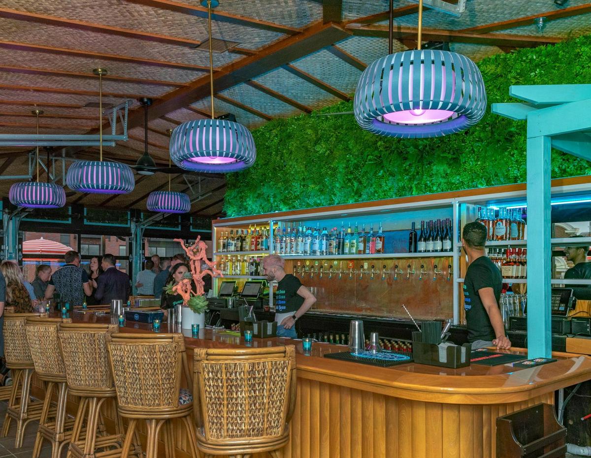 The Pool Deck bar will have seating indoors and out.