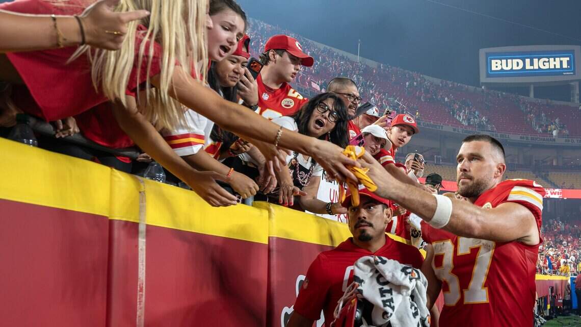 How Chiefs’ Travis Kelce is making his career twilight a highlight reel again